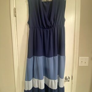 SHEIN Navy Blue Dress